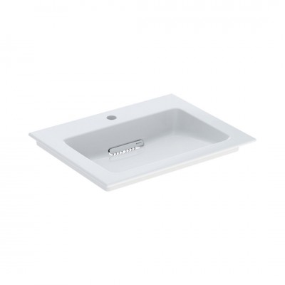 Geberit One umywalka 60x48 cm meblowa prostokątna biała KeraTect 505.002.00.1