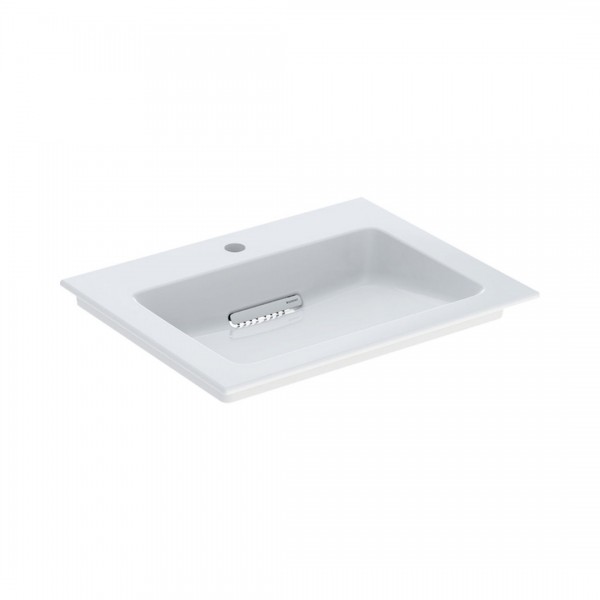 Geberit One umywalka 60x48 cm meblowa prostokątna biała KeraTect 505.002.00.1