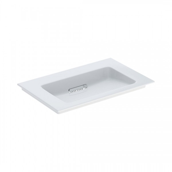Geberit One umywalka 75x48 cm meblowa prostokątna biała KeraTect 505.003.00.1