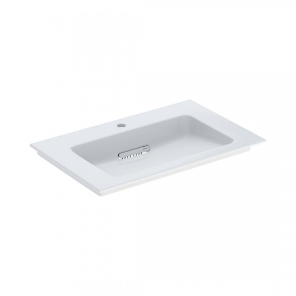 Geberit One umywalka 75x48 cm meblowa prostokątna biała KeraTect 505.004.00.1