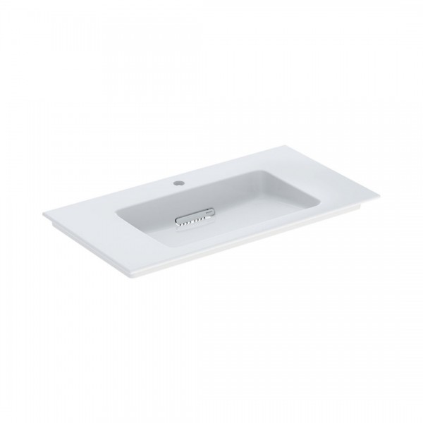 Geberit One umywalka 90x48 cm meblowa prostokątna biała KeraTect 505.006.00.1