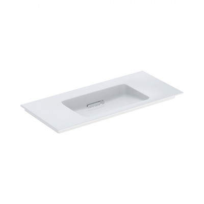 Geberit One umywalka 105x48 cm meblowa prostokątna biała KeraTect 505.014.00.1