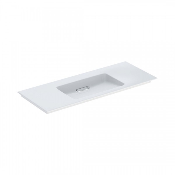 Geberit One umywalka 120x48 cm meblowa prostokątna biała KeraTect 505.016.00.1