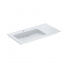 Geberit One umywalka 90x48 cm meblowa prostokątna lewa biała KeraTect 505.007.00.1