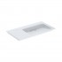 Geberit One umywalka 90x48 cm meblowa prostokątna prawa biała KeraTect 505.013.00.1