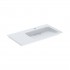 Geberit One umywalka 90x48 cm meblowa prostokątna prawa biała KeraTect 505.009.00.1