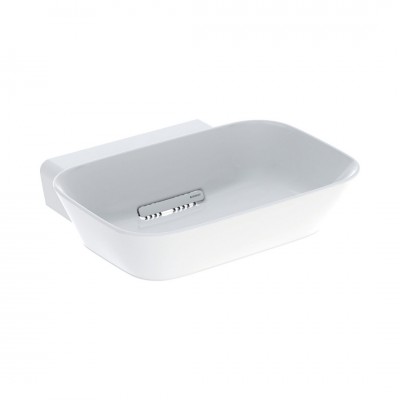 Geberit One umywalka 50x42,5 cm nablatowa prostokątna biała KeraTect 505.050.00.1