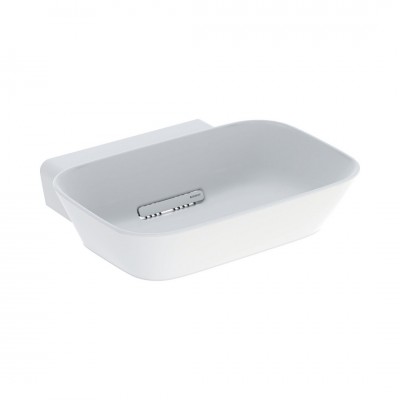 Geberit One umywalka 50x42,5 cm nablatowa prostokątna biały mat 505.052.00.1
