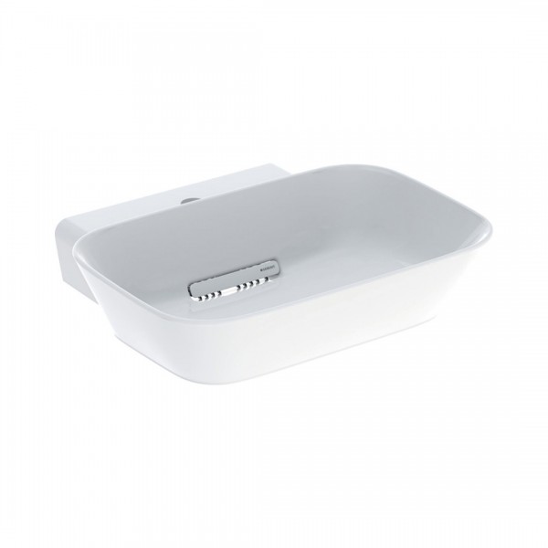 Geberit One umywalka 50x42,5 cm nablatowa prostokątna biała KeraTect 505.051.00.1
