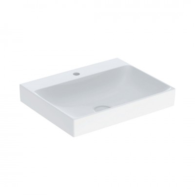 Geberit One umywalka 60x48 cm meblowa prostokątna biała KeraTect 505.020.01.1