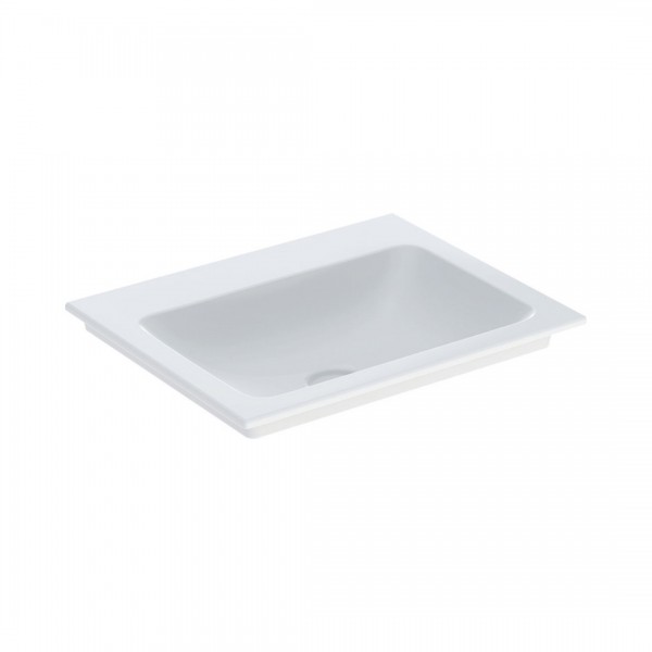 Geberit One umywalka 60x48 cm meblowa prostokątna biała KeraTect 505.011.01.1