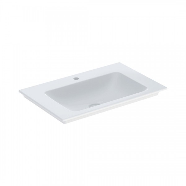Geberit One umywalka 75x48 cm meblowa prostokątna biała KeraTect 505.010.01.2