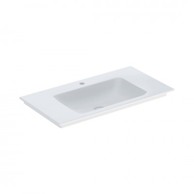 Geberit One umywalka 90x48 cm meblowa prostokątna biała KeraTect 505.010.01.3