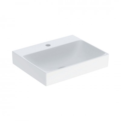 Geberit One umywalka 50x41 cm nablatowa prostokątna biała KeraTect 505.030.01.6