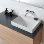 Geberit One umywalka 50x41 cm nablatowa prostokątna biała KeraTect 505.031.01.6