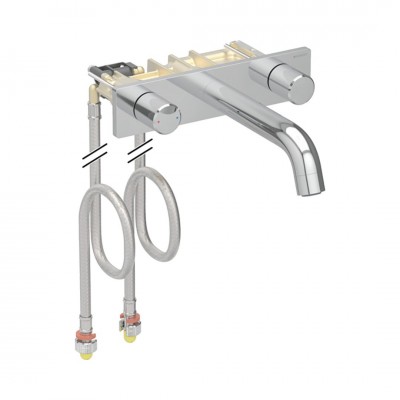 Geberit One bateria umywalkowa podtynkowa wylewka 16,5 cm chrom 116.462.21.1