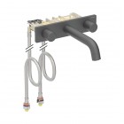 Geberit One bateria umywalkowa podtynkowa wylewka 16,5 cm czarny mat 116.462.14.1