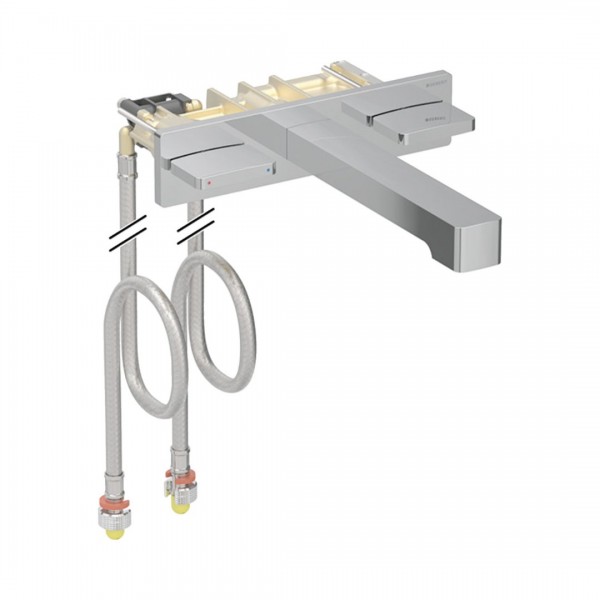 Geberit One bateria umywalkowa podtynkowa wylewka 16,5 cm chrom 116.463.21.1