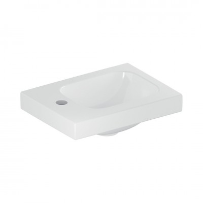 Geberit iCon Light umywalka 38x28 cm meblowa lewa biała 501.831.00.1