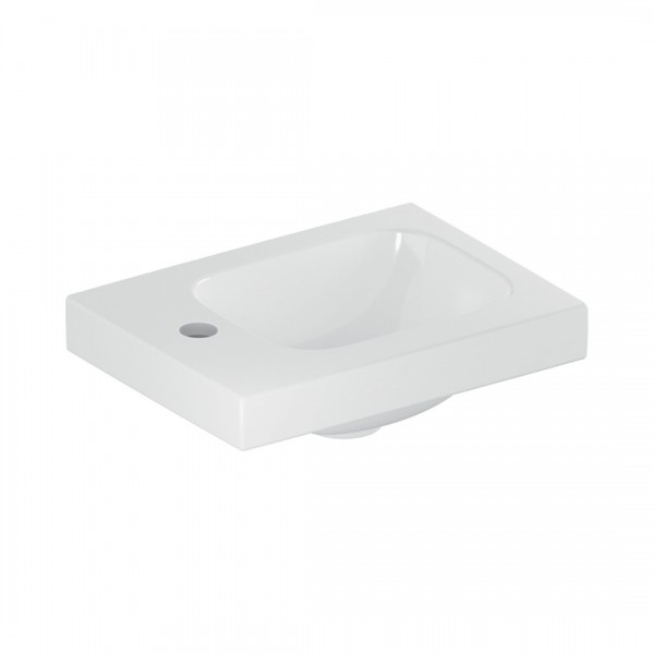 Geberit iCon Light umywalka 38x28 cm meblowa lewa biała 501.831.00.1