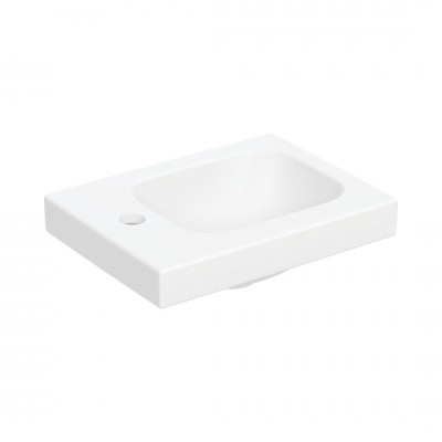 Geberit iCon Light umywalka 38x28 cm meblowa lewa biały mat 501.831.JT.1