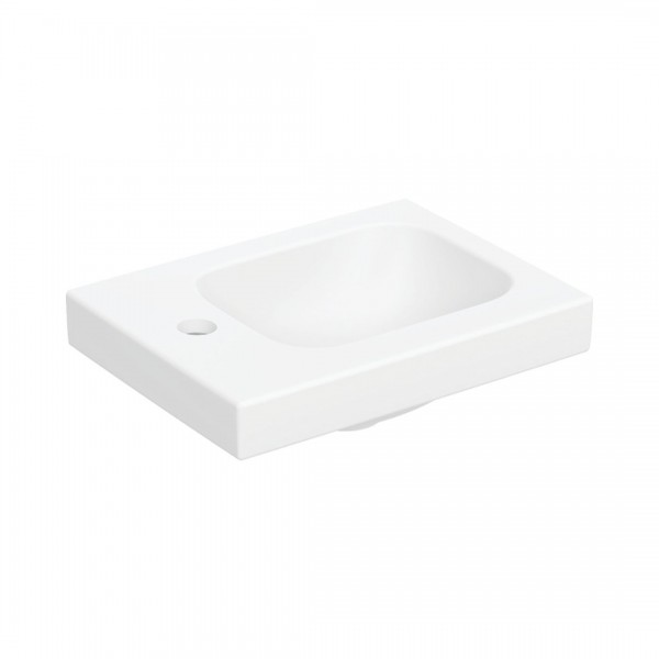 Geberit iCon Light umywalka 38x28 cm meblowa lewa biały mat 501.831.JT.1