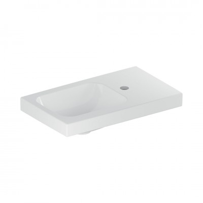 Geberit iCon Light umywalka 53x31 cm meblowa prawa biała 501.832.00.1
