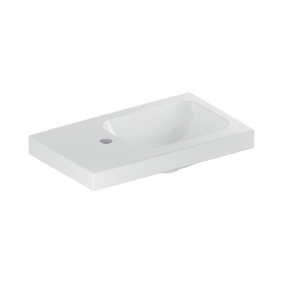 Geberit iCon Light umywalka 53x31 cm meblowa lewa biała 501.833.00.1