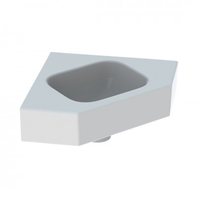 Geberit iCon umywalka 46x33 cm narożna ścienna biała 124730000