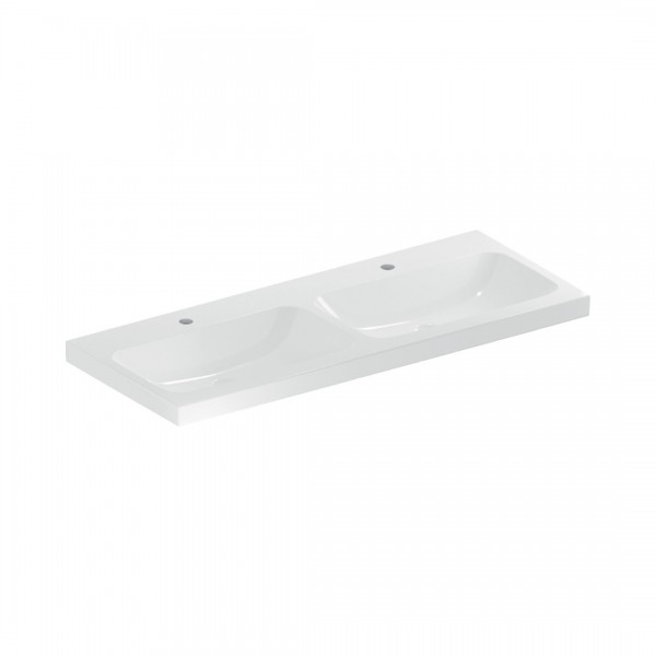 Geberit iCon Light umywalka 120x48 cm meblowa podwójna prostokątna biała 501.838.00.5