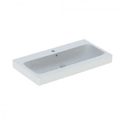 Geberit iCon umywalka 90x48,5 cm nablatowa prostokątna biała 124590000