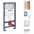 Grohe Rapid SL Fresh spłuczka podtynkowa 5w1 przycisk warm sunset 73529