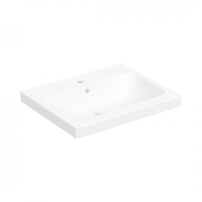 Geberit iCon umywalka 60x48 cm nablatowa prostokątna biała 501.847.00.1