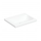 Geberit iCon Light umywalka 60x48 cm nablatowa prostokątna biała 501.847.00.7