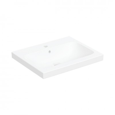 Geberit iCon Light umywalka 60x48 cm nablatowa prostokątna biały mat 501.847.JT.1