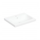 Geberit iCon Light umywalka 60x48 cm nablatowa prostokątna biały mat 501.847.JT.1