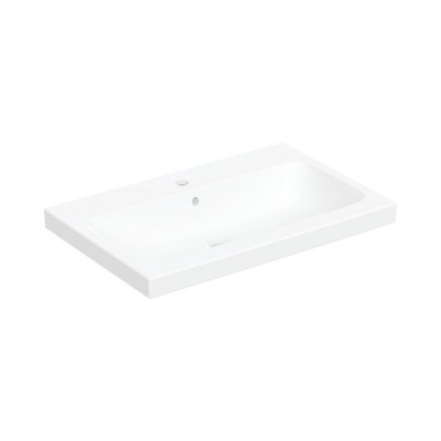 Geberit iCon Light umywalka 75x48 cm nablatowa prostokątna biała 501.848.00.1