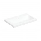 Geberit iCon Light umywalka 75x48 cm nablatowa prostokątna biała 501.848.00.3