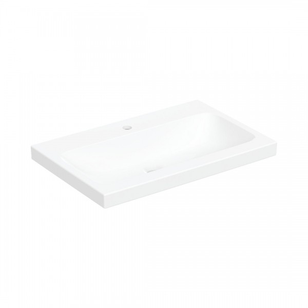 Geberit iCon Light umywalka 75x48 cm nablatowa prostokątna biała 501.848.00.5