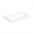 Geberit iCon Light umywalka 75x48 cm nablatowa prostokątna biała 501.848.00.5