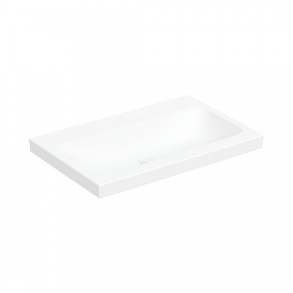 Geberit iCon Light umywalka 75x48 cm nablatowa prostokątna biała 501.848.00.7