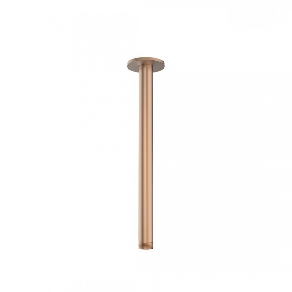 Oltens Aera ramię prysznicowe sufitowe 25 cm miedź szczotkowana 39404610