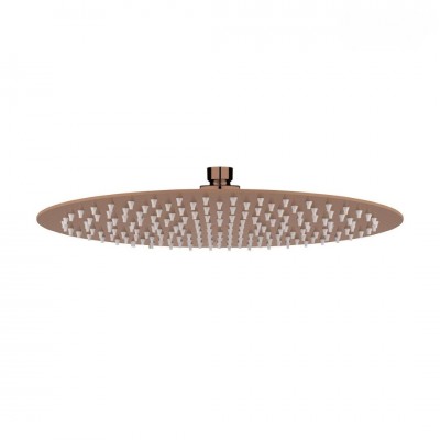 Oltens Vindel deszczownica 30 cm okrągła miedź szczotkowana 37006610