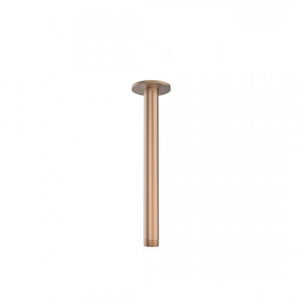 Oltens Aera ramię prysznicowe sufitowe 15 cm miedź szczotkowana 39405610