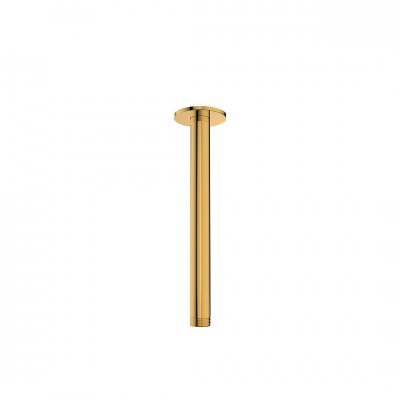 Oltens Aera ramię prysznicowe sufitowe 15 cm złoty połysk 39405800