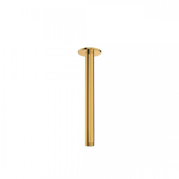 Oltens Aera ramię prysznicowe sufitowe 15 cm złoty połysk 39405800