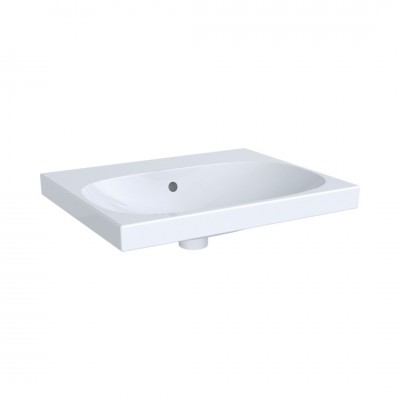 Geberit Acanto umywalka 60x48 cm prostokątna biała 504.620.01.1