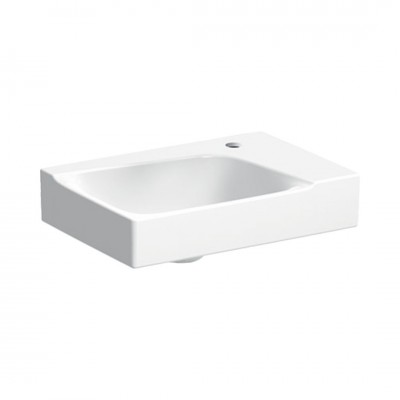 Geberit Xeno2 umywalka 40x28 cm meblowa prostokątna prawa biała KeraTect 500.529.01.1