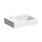 Geberit Xeno2 umywalka 40x28 cm meblowa prostokątna lewa biała KeraTect 500.528.01.1