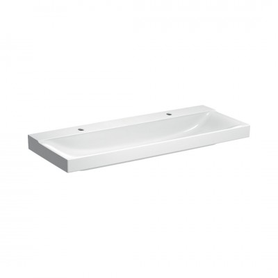 Geberit Xeno2 umywalka 120x48 cm meblowa prostokątna biała KeraTect 500.550.01.1